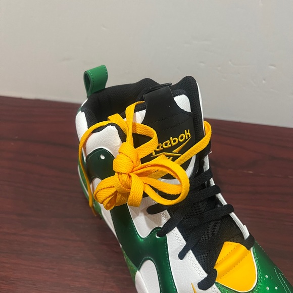 Reebok, Hurrikaze 2, GZ1566, Green, White, Yellow - Picture 15 of 15